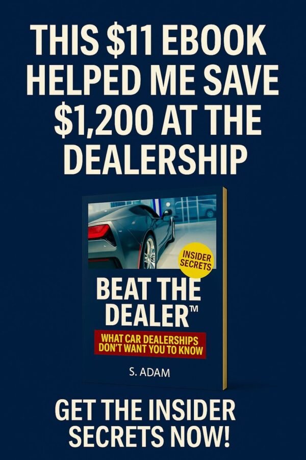 Beat the Dealer™: What Car Dealerships Don’t Want You to Know