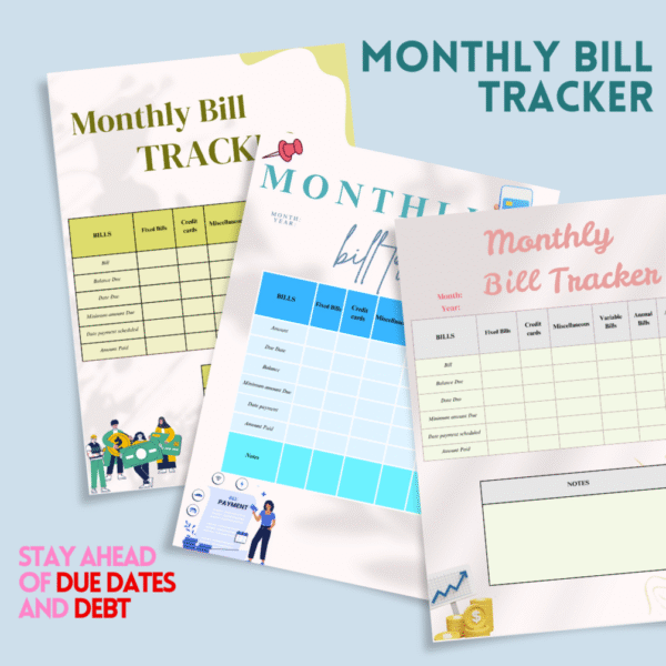 Monthly Bill Tracker